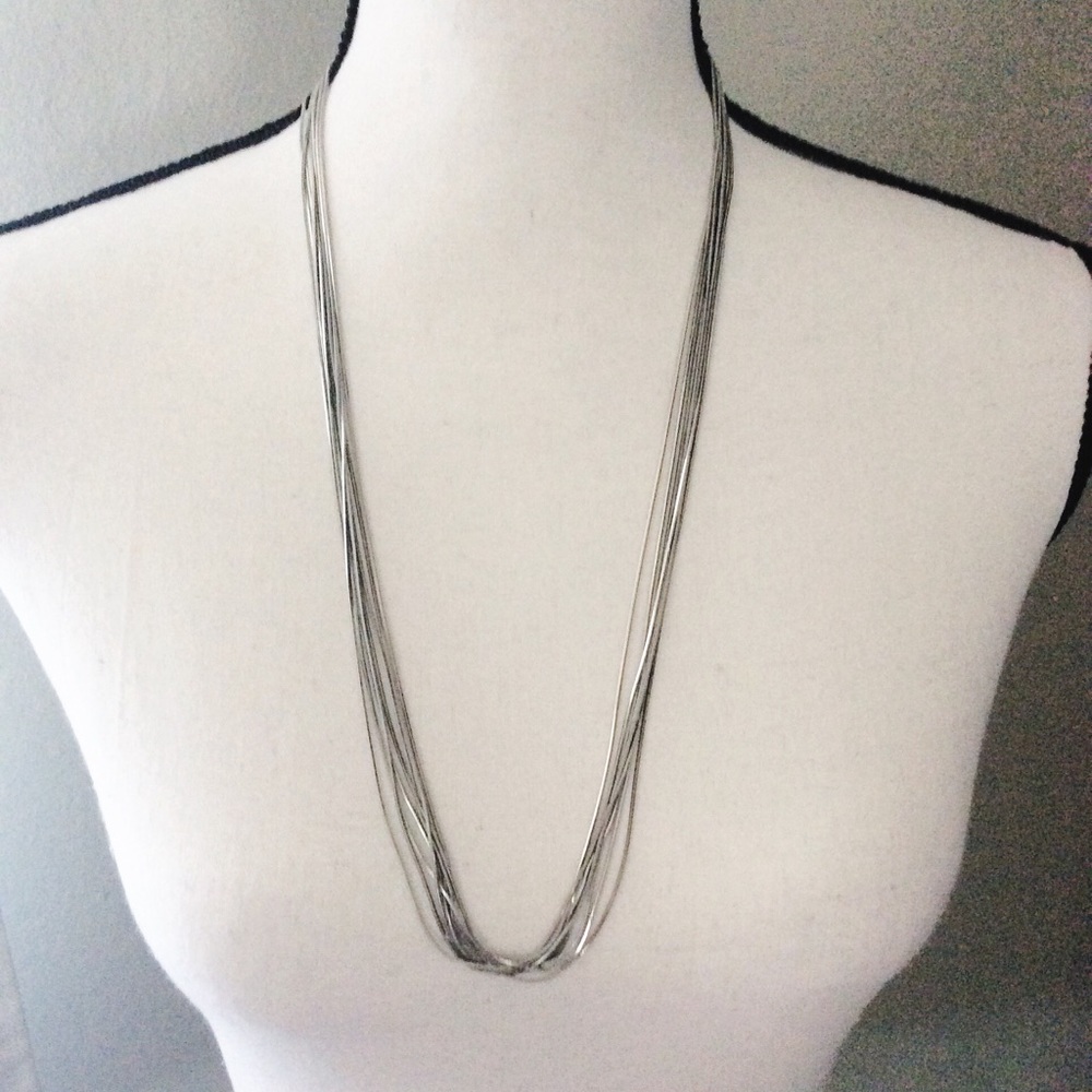 Ann Taylor silver necklace